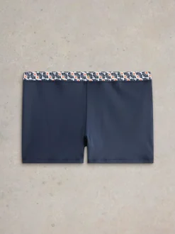 White Stuff Bay Swim Shorts Navy Sale