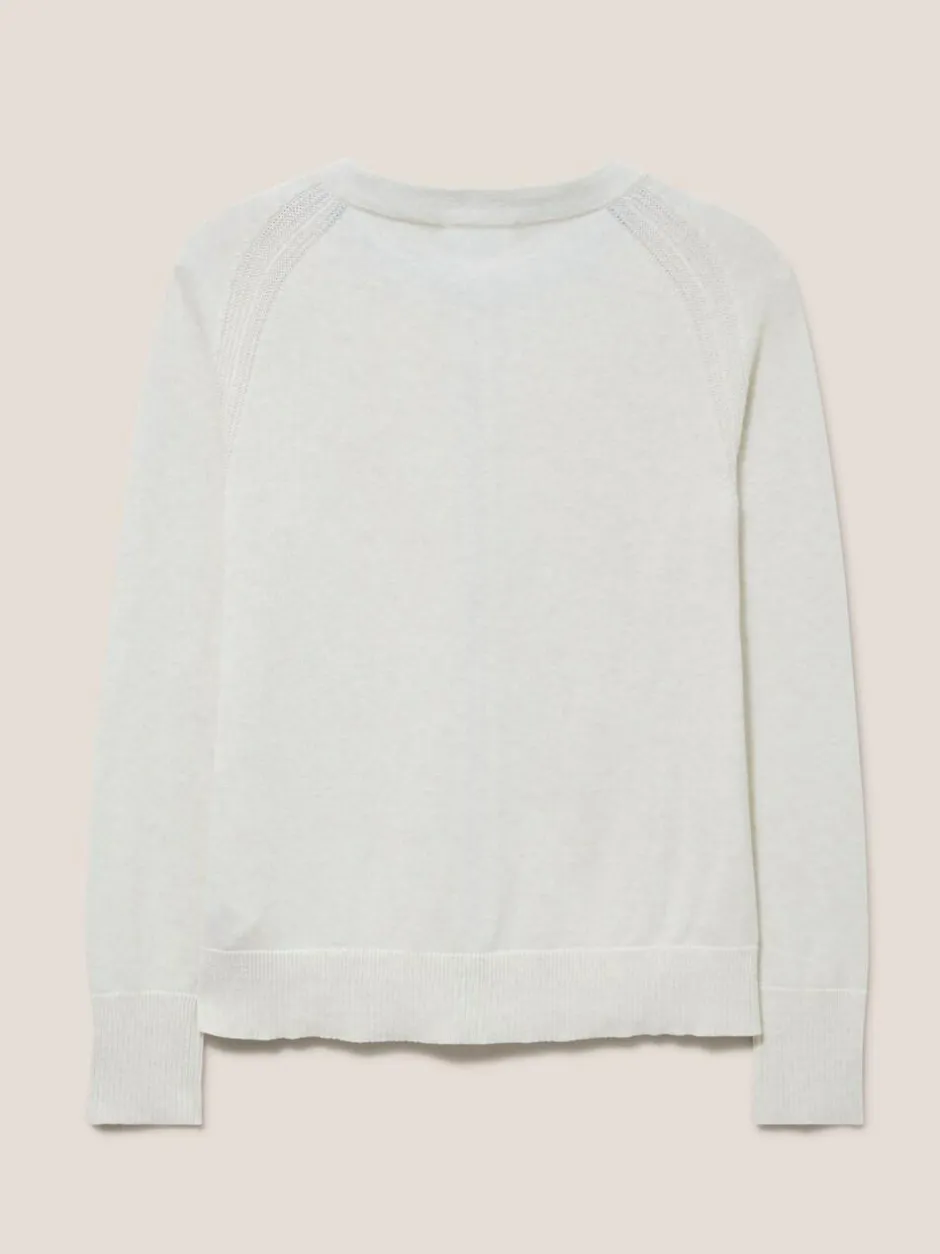 White Stuff Off White Lulu Cardigan