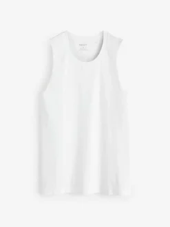 Next Tank Top Vest White Clearance