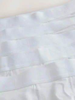 Next White Trunks Boxers 5 Pack New
