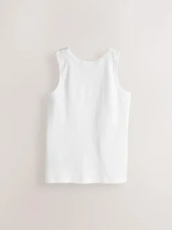 Next White Vests 5 Pack (1.5-16yrs) Best