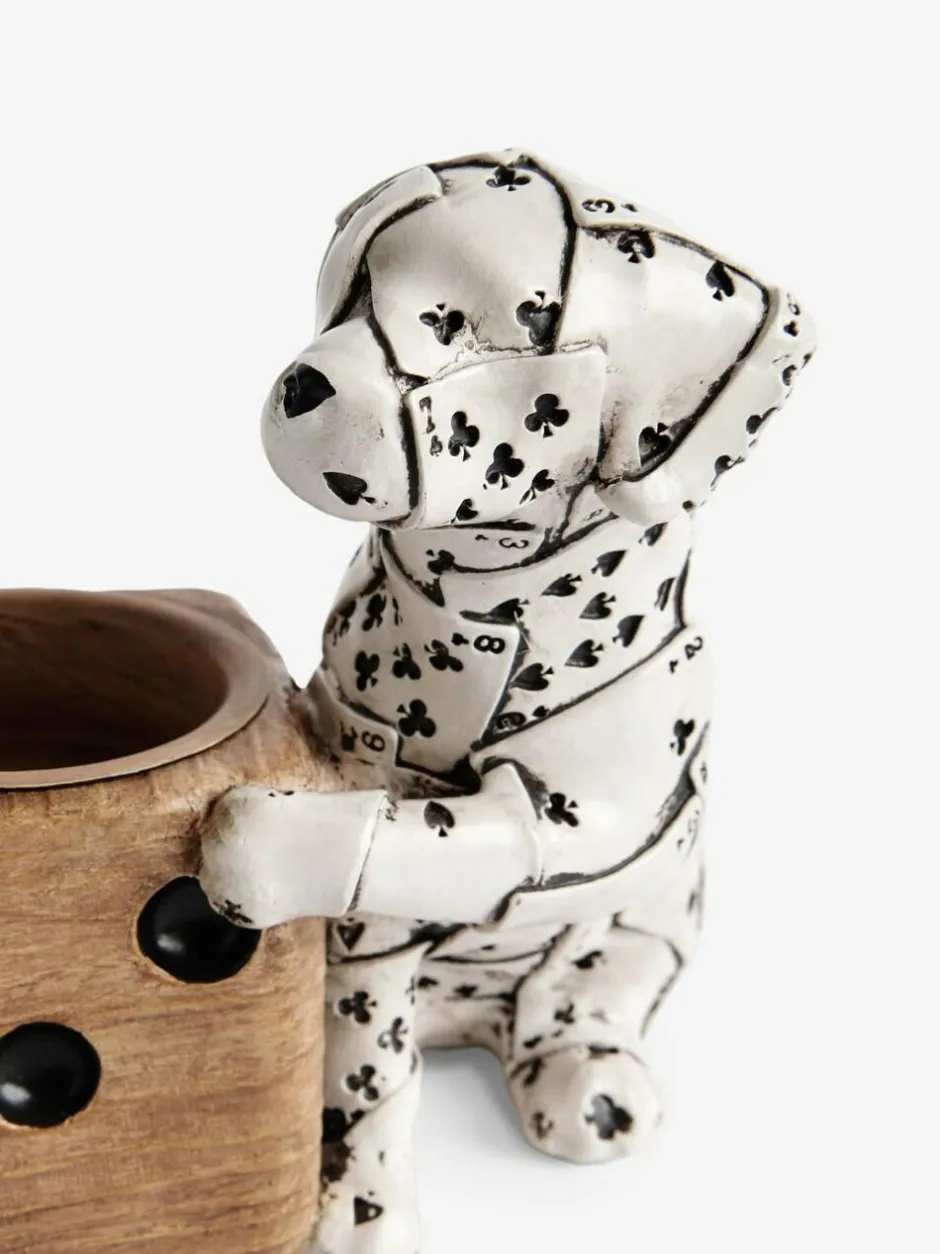 Next White/Black Ace the Dalmatian Bronx Tea Light Holder Outlet