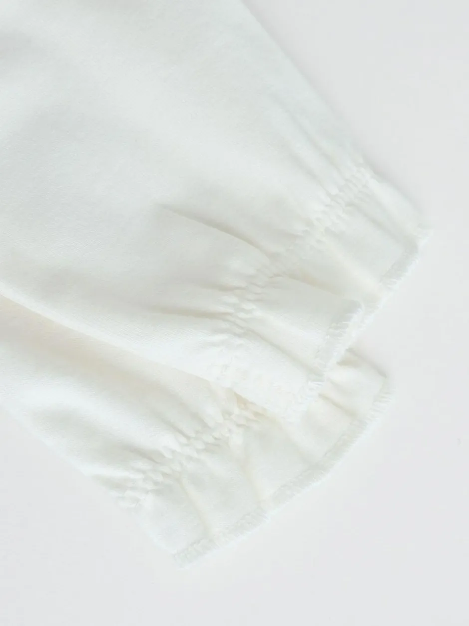 Next White/Brown Baby Long Sleeve Top and Trousers Set 2 Piece (0mths-2yrs) Online