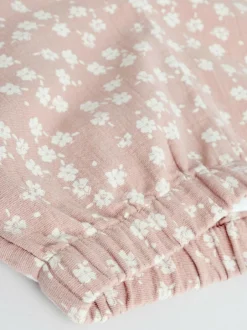 Next White/Brown Baby Long Sleeve Top and Trousers Set 2 Piece (0mths-2yrs) Online