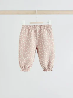 Next White/Brown Baby Long Sleeve Top and Trousers Set 2 Piece (0mths-2yrs) Online