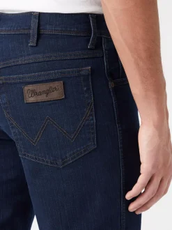 Wrangler Blue Black Straight Fit Texas Authentic Jeans Online