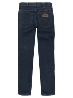 Wrangler Blue Black Straight Fit Texas Authentic Jeans Online