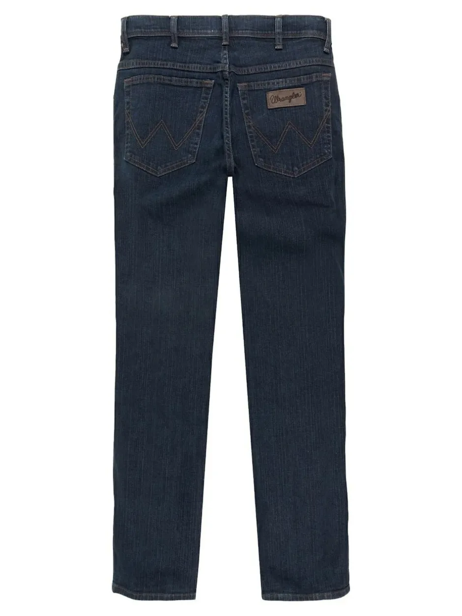Wrangler Blue Black Straight Fit Texas Authentic Jeans Online