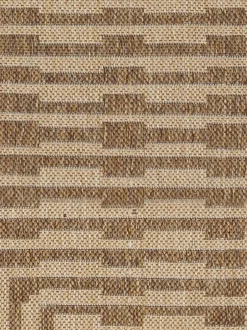 Yard Natural Sandown Jute Effect Indoor/Outdoor Washable Rug Discount