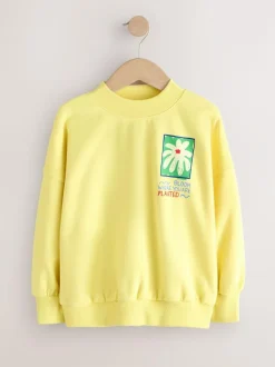 Next Sweatshirt (3-16yrs) Yellow Flower Online