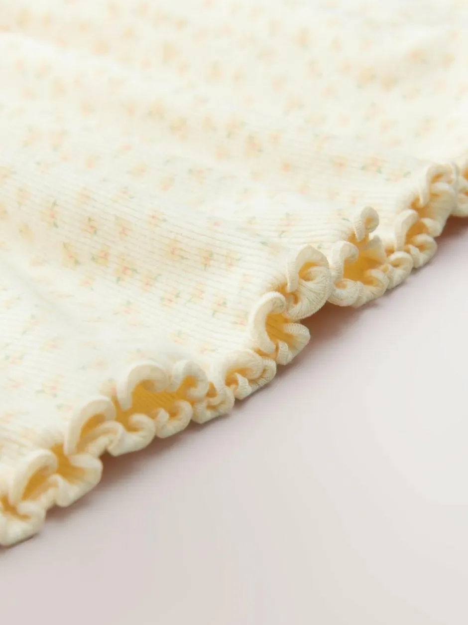 Next Yellow Ribbed Jersey Dress (3mths-7yrs) Hot