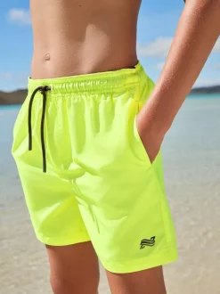 Next Yellow Swim Shorts (1.5-16yrs) Discount