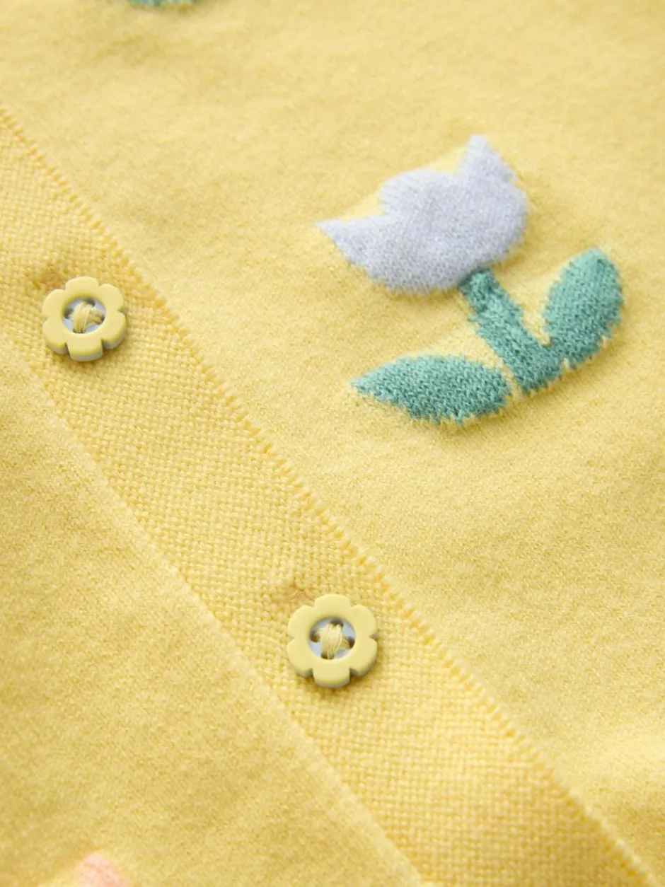 Next Cardigan (3mths-10yrs) Yellow Tulip Best