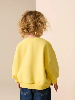 Next Yellow Vegetables Crew Neck Sweatshirt (3mths-7yrs) Discount