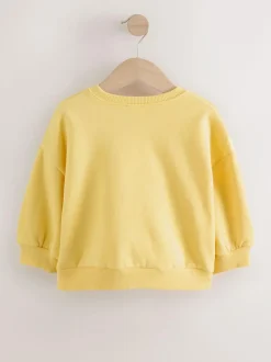 Next Yellow Vegetables Crew Neck Sweatshirt (3mths-7yrs) Discount