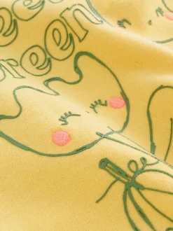 Next Yellow Vegetables Crew Neck Sweatshirt (3mths-7yrs) Discount