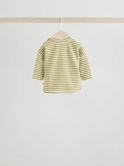 Next Yellow/Pink/Blue Baby Jersey Tops and Leggings Set 6 Piece (0mths-2yrs) Discount