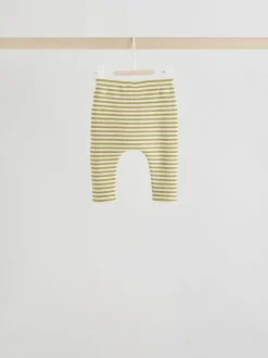 Next Yellow/Pink/Blue Baby Jersey Tops and Leggings Set 6 Piece (0mths-2yrs) Discount