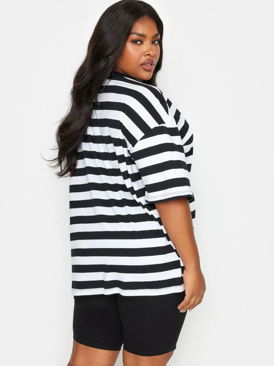 Yours Curve Black Mid Wash Bermuda Shorts Discount