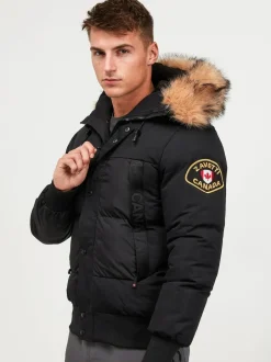 Zavetti Canada Mens Aylmer Bomber Parka Jacket Outlet